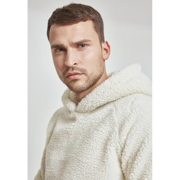 Sweatshirt - Urban Classic - Sherpa - Lys beige - Lange ærmer - 100% Polyester ljusbeige jag