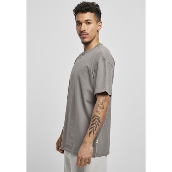 T-shirt - Urban Classics - Basic - Mörkgrå - Ekologisk bomull - XXL Mörkgrå S