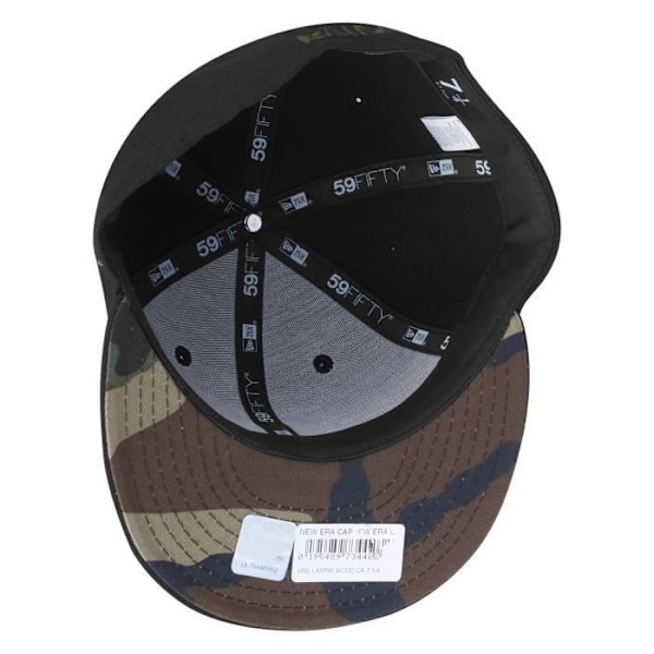 Säädettävä 59FIFTY - New Era - Las Vegas Raiders - Musta maastokuvio - 100% Polyesteri - Urheiluasusteet Svart