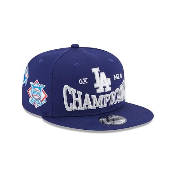 Los Angeles Dodgers 9Fifty Champions Patch snapback-lippalakki Blå M/L