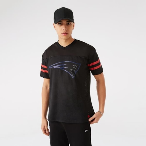 T-shirt oversized New England Patriots - sort Svart M