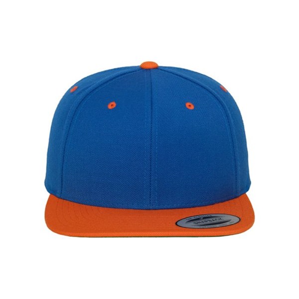Snapback Caps 2-Tone - Flexfit - Grå/Brun - 6 Paneler - Justerbar - Klassisk grå/brun