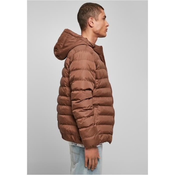 Doudoune - Urban Classics - Basic Bubble - Ruskea - Koko L - Miesten talvitakki Brun XXL