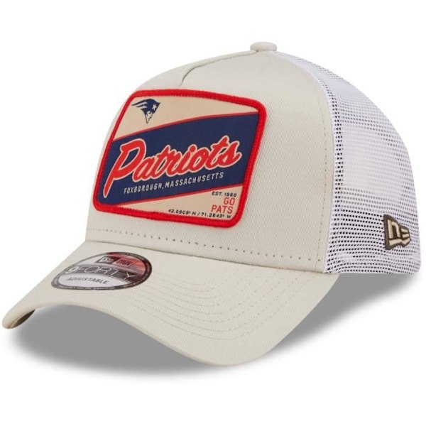 Casquette Trucker New Era A-Frame - New England Patriots sten - Mand sten