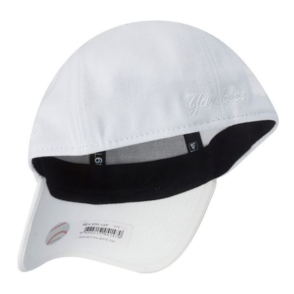 New Era 39Thirty Stretch Cap - New York Yankees hvid Vit M/L