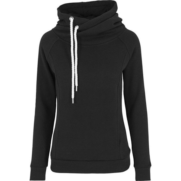 Hættetrøje - Urban Classics - Raglan - Sort - Lange ærmer - Store størrelser svart XXXXXL