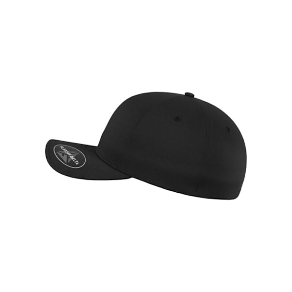 Casquette - Flexfit - Delta - Sort - Voksen - Casual svart S / M