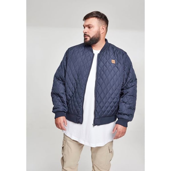 Parka - Urban Classics - Marineblå bomber - 100% polyester - Puf-effekt - Optimal pasform oliv jag