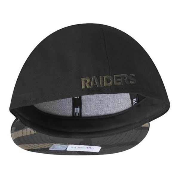 Säädettävä 59FIFTY - New Era - Las Vegas Raiders - Musta maastokuvio - 100% Polyesteri - Urheiluasusteet Svart