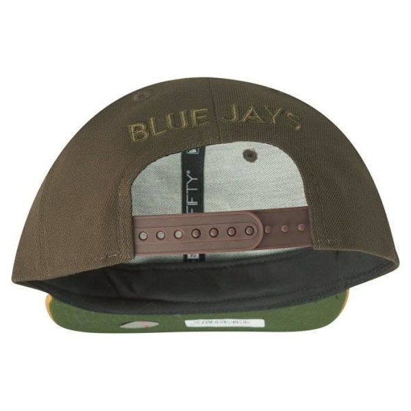 Snapback Caps Original-Fit - NEW ERA - Toronto Blue Jays - Farve valnød - 100% Polyester - Mand valnöt