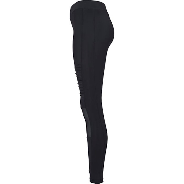 Legging dame - Urban Classic - mesh biker - Høj talje - Sort - Maskinvask svart M