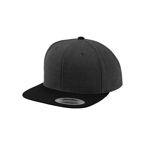 Snapback Caps 2-Tone - Flexfit - Grå/Brun - 6 Paneler - Justerbar - Klassisk grå/brun