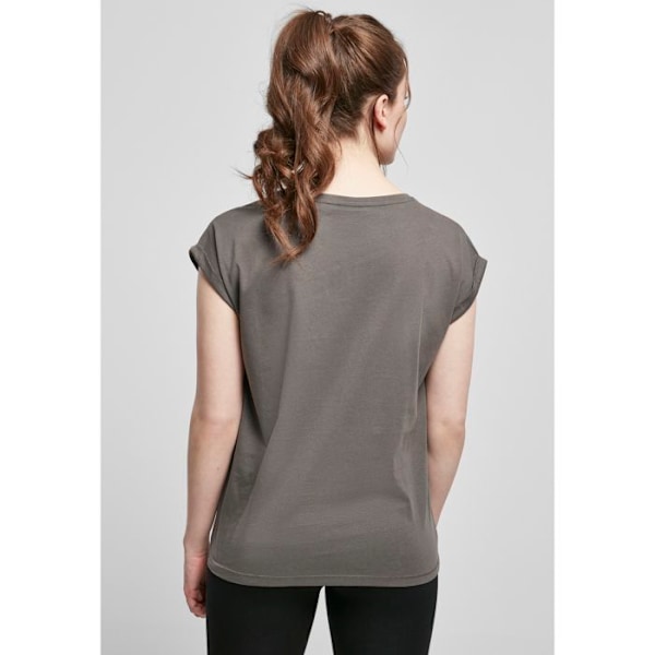 Naisten t-paita - Urban Classics - Laajennetut hartiat - 100% puuvillaa - Loose fit - Lyhyt hihainen svart XS