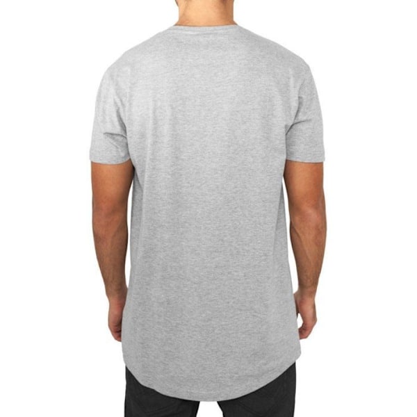 Urban Classics - SHAPED lång t-shirt (extra lång) Grå jag
