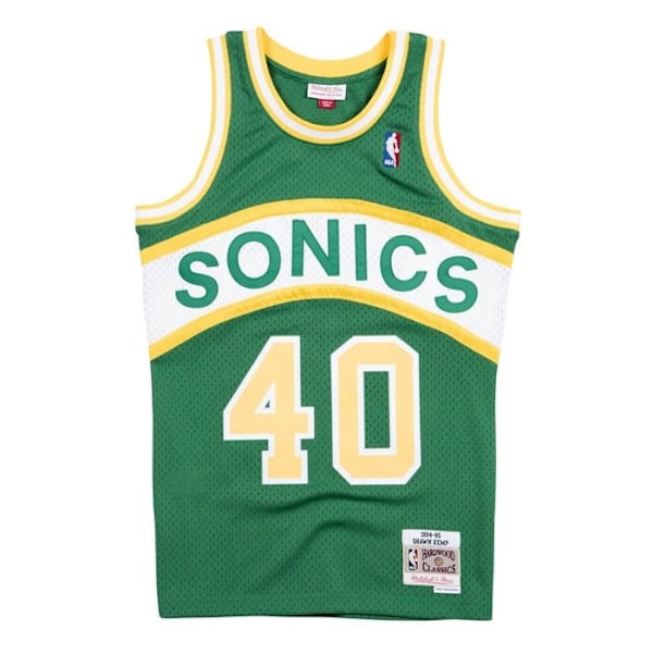 T-paita Miehet - Mitchell & Ness - Sae Super-Shawn - Vihreä - Kevät/Kesä - Urheiluvaatteet Grön S