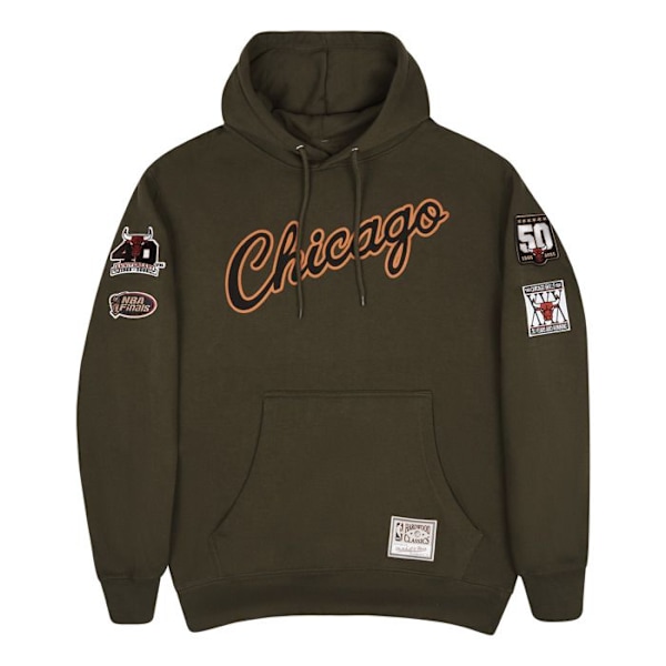 Mitchell & Ness FLIGHT Chicago Bulls olivtröja - Herr Oliv S