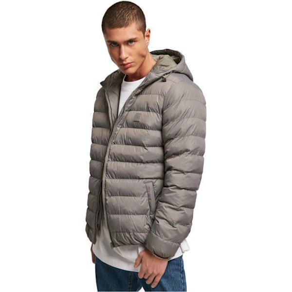 Doudoune - Urban Classics - Basic Bubble - Mörkgrå - XXL - Herr Mörkgrå S