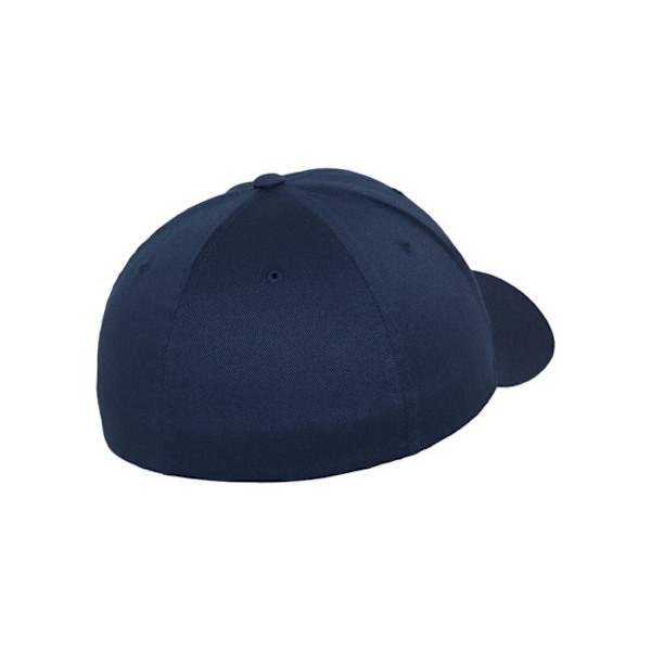Casque - Flexfit - Wooly Combed - Mörkblå - Unisex - Sportkläder marinblå L/XL