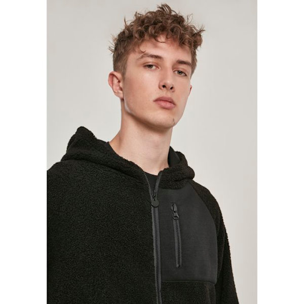 Parka - Urban Classic - Hættemodel - Sort farve - Multisport - Til mænd svart M
