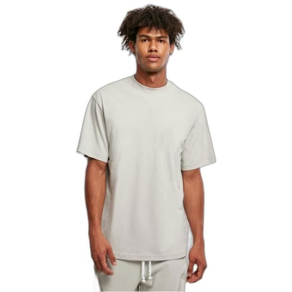 T-shirt - URBAN CLASSICS - Tall - Ljusgrå - 100% bomull - Kortärmad Ljusgrått jag