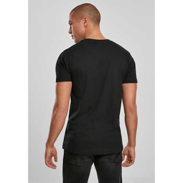 T-shirt Mister Tee falder ned sort M
