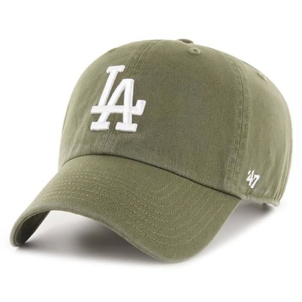 Justerbar kasket - 47 Brand - CLEAN UP - Los Angeles Dodgers - 100% bomuld - Afslappet stil trä