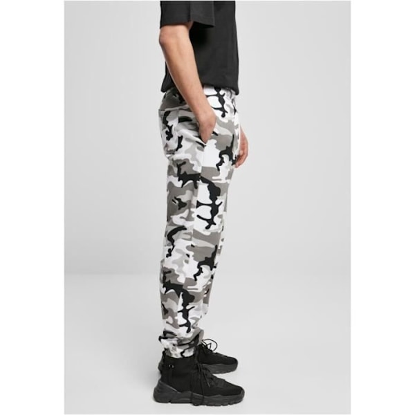 Basic träningsbyxor - Urban Classics - Herr - Snowcamo - Relaxed Fit Snowcamo XS