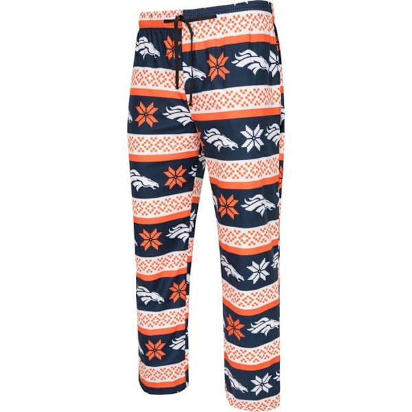 NFL-hold Vinter JULE Pyjamas Sæt skjorte og bukser Denver Broncos XL
