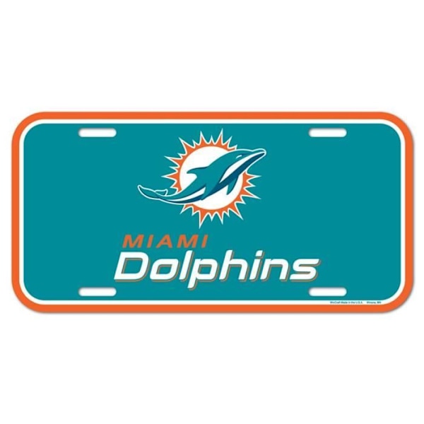 Wincraft Rekisterikilpi - Miami Dolphins