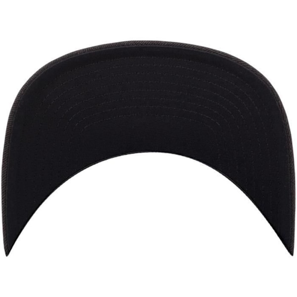 Snapback Cap - Flexfit - Klassisk 6-panel - Mørkegrå - 80% akryl - One size mørkegrå