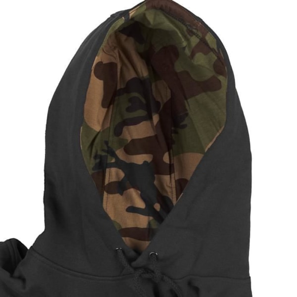 Uuden ajan fleece-huppari - NFL Seattle Seahawks musta / kamuflaasi Svart / trä camo M