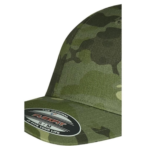 Casquette - FLEXFIT - Multicam - Camouflage skov - Forstærket - Behagelig Skov camouflage S / M
