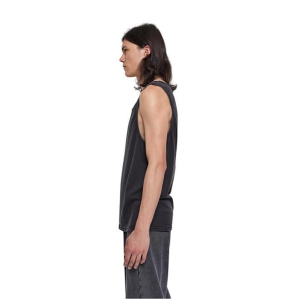 Oversized acid-washed tank top Urban Classics - sort - 2XL Svart XL