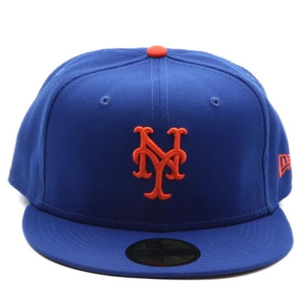 Keps - New Era - NEW YORK METS - Blå - Storlek 7 1/8 - 100% bomull Blå