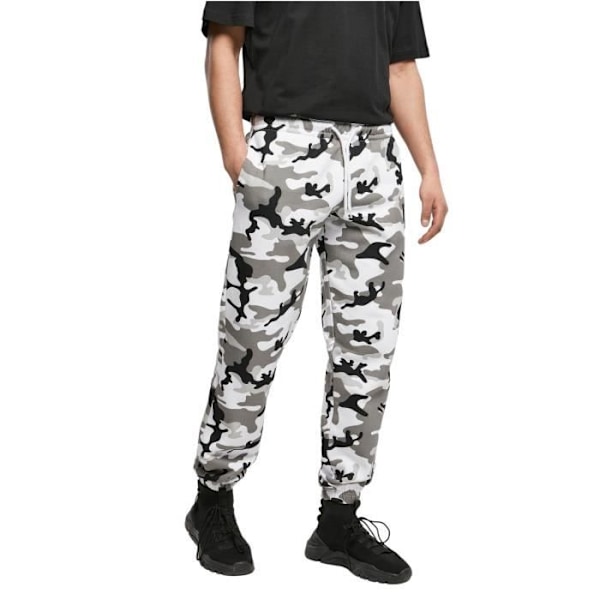 Basic träningsbyxor - Urban Classics - Herr - Snowcamo - Relaxed Fit Snowcamo XS