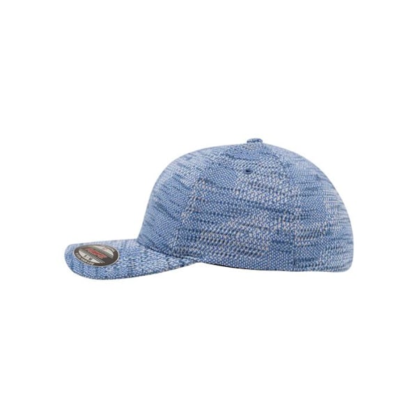 Casquette - Flexfit - Jasquard Strik - Blå - Strikket stof - Perfekt pasform Blå S / M