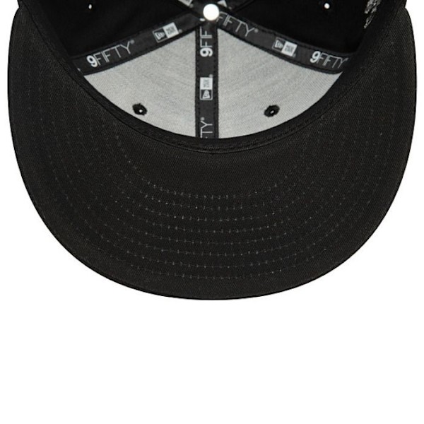 Snapback-lippalakki - New Era - 9FIFTY - Los Angeles Dodgers - Monokromi - 100% PUUVILLA svart S / M