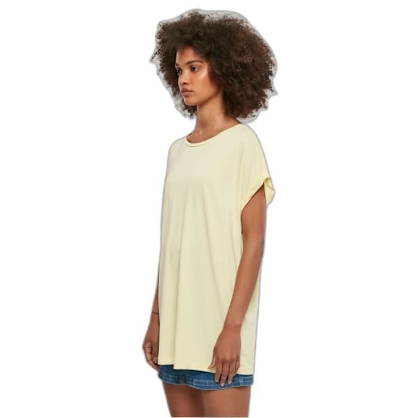 Sateenpäällysteinen T-paita naisille Urban Classics Oversized GT - violetti - XXL Lila XXXXL