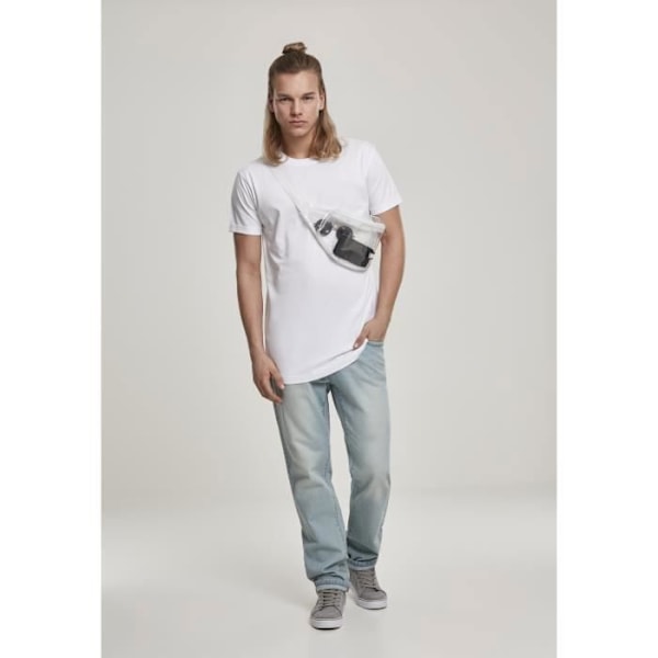 T-shirt - Urban Classic - formet - Hvid - Korte ærmer - 100% bomuld Vit XXL