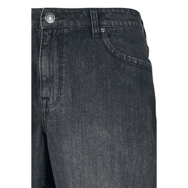 Jean herre Urban Classics Loose Fit - Sort - Løs pasform - Standard størrelse Svart 31/34