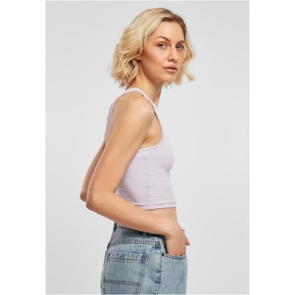 Lyhythihainen ribbifarkut naisille Urban Classics GT - laventeli - 4XL lavendel lila XXL
