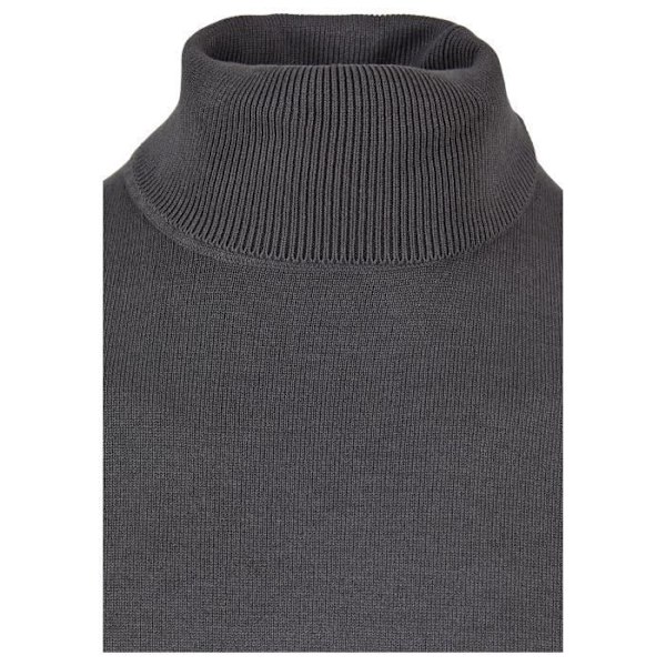 Rullkrage - Urban Classics - Mörkgrå - Viskos och Nylon - Justerad komfort - För män Mörkgrå jag