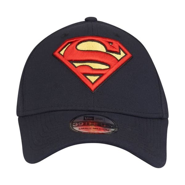 New Era 39Thirty Stretch Cap - SUPERMAN navy Marin M/L