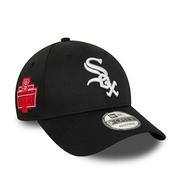 9forty Chicago White Sox Patch Cap - svart - TU
