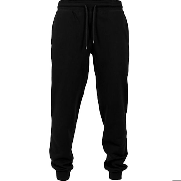 Joggebukser - URBAN CLASSICS - Basic - Sort - Regular pasform - Standard størrelse sort XL