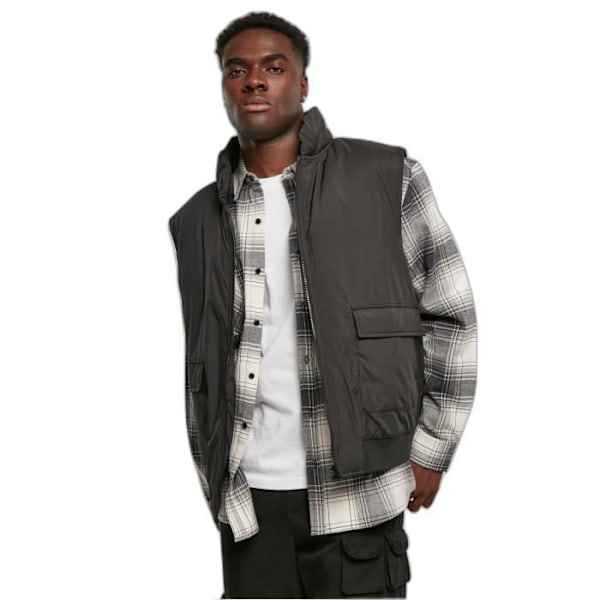 Doudoune uden ærmer Urban Classics Clean - sort - L Svart M