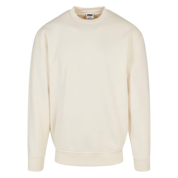 Sweatshirt - URBAN CLASSICS - Rund hals - Hvid - Lange ærmer - Unisex Vit XXXXL