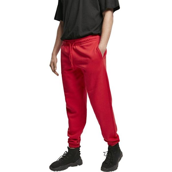 Urban Classics - BASIC Sweatpants 2.0 Jogging Bukser Röd XXS