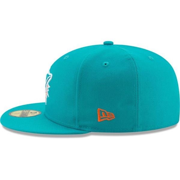 Uuden aikakauden 59Fifty-lippalakki - NFL KENTÄLLÄ Miami Dolphins Aqua 7