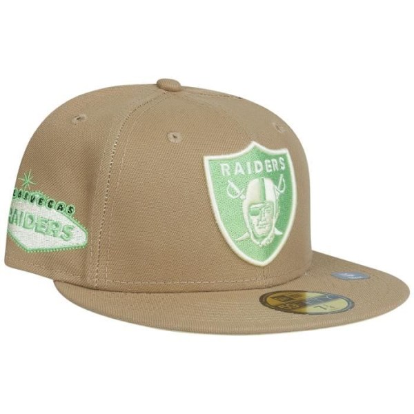 New Era 59Fifty - Las Vegas Raiders - Valkoinen ja ruskea - 100% Polyesteri Brun 8
